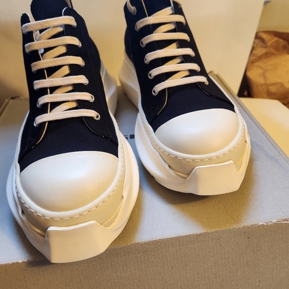 Rick Owens DRKSHDW Chunky Lace-Up Sneakers size 45 BNWB with defect - Picture 2 of 12